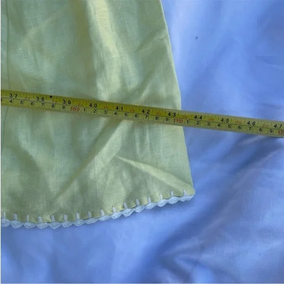 Farm Rio Bloom Garden embroidered linen maxi dress, Size L - Picture 14 of 14